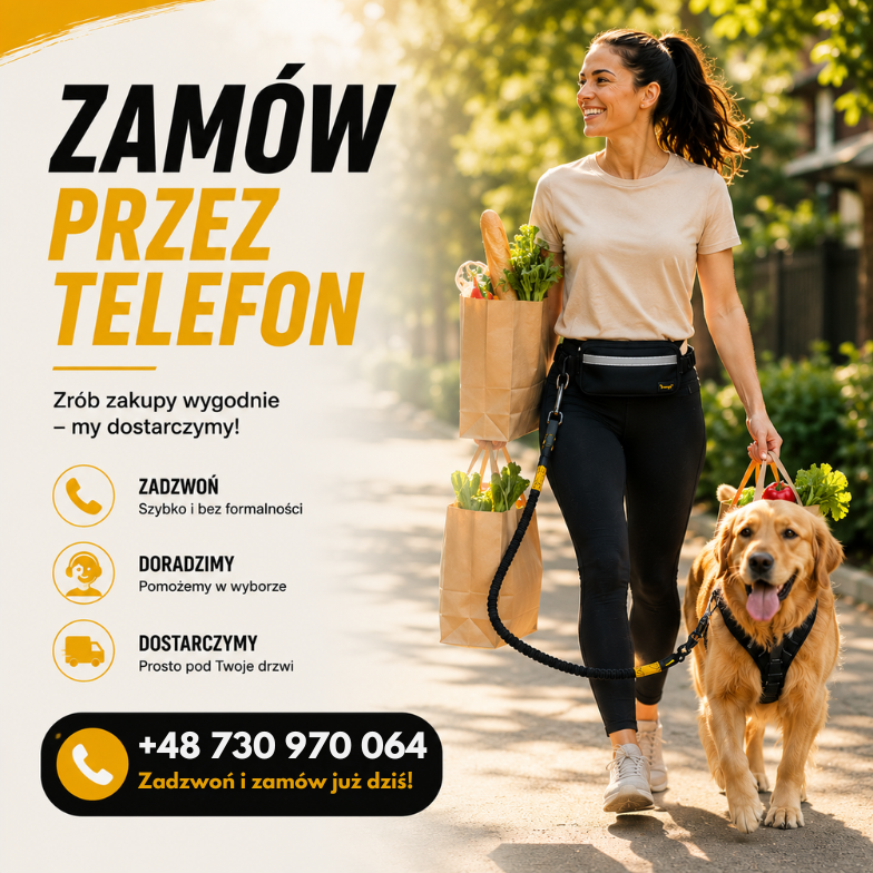 Wolisz zamówić przez telefon? Chętnie pomożemy