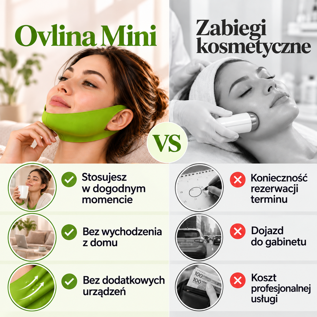 Zadbaj o kontur twarzy bez wizyt w gabinecie!