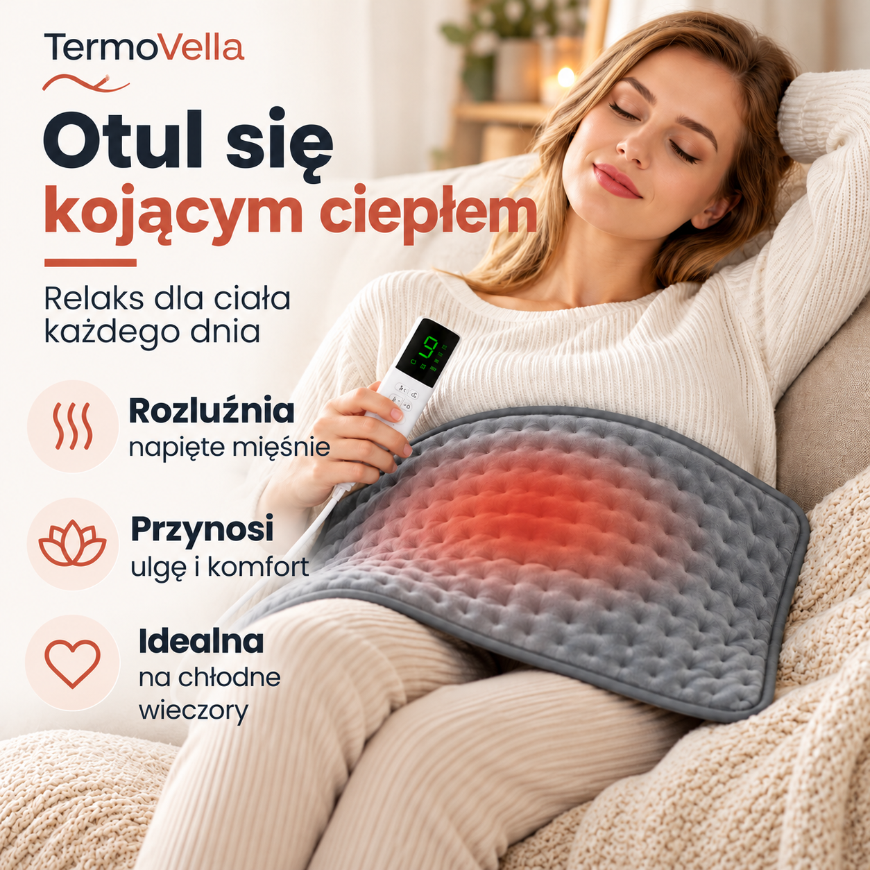TermoVella - Elektryczna Mata Grzewcza 60x30 cm 1
