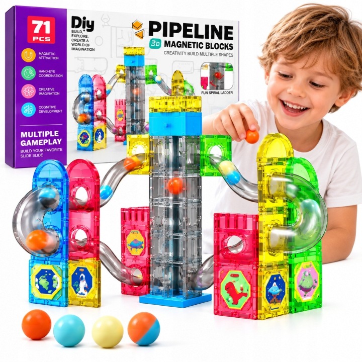 Klocki magnetyczne 3D